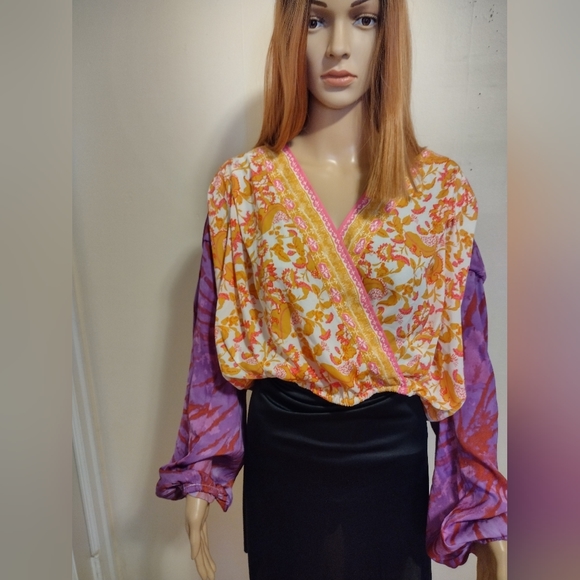 Free People Cruisin’ Together Printed Top - Picture 14 of 14